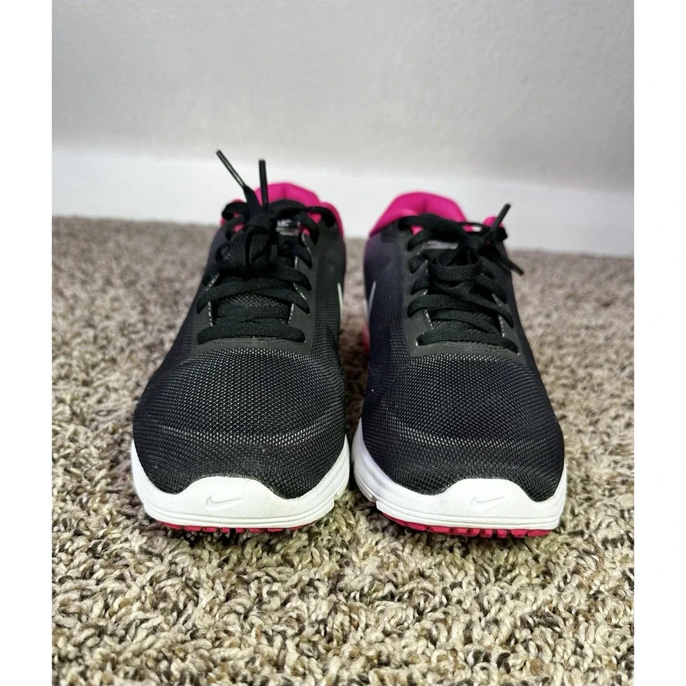 Nike Air Max Women's Size 7 Sequent Black Pink 719916-006 Shoes Sneakers